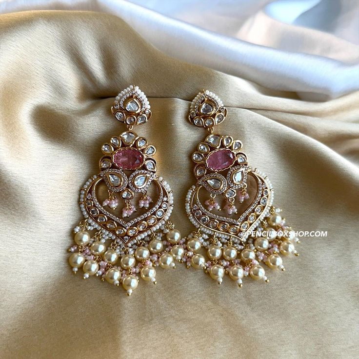 Victorian drop earrings