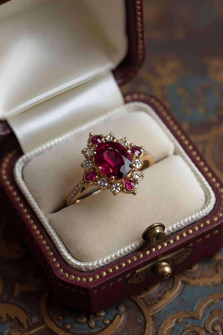 Victorian engagement ring